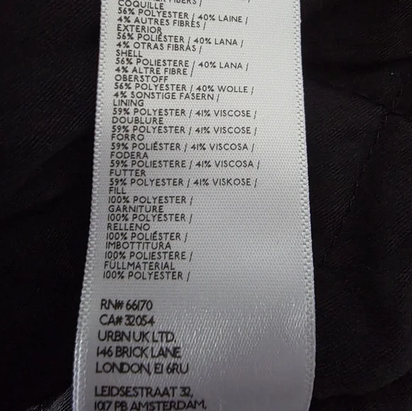 NWT Free People Ari Herringbone Peacoat - Picture 11 of 12